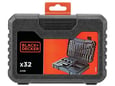 Black+Decker Set burgija i bitova A7216 32 kom