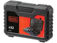 Black+Decker Set burgija i bitova A7216 32 kom