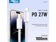 USB kabl KONFULON DC81 USB-C na Lightning 1 m
