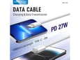 USB kabl KONFULON DC81 USB-C na Lightning 1 m