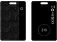 Chameleon Pametni sledilnik / iskalnik P10 v obliki kartice za iOS in Android - črn
