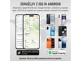 Chameleon Pametni sledilnik / iskalnik P10 v obliki kartice za iOS in Android - črn
