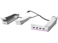 iPega Horizontalni multifunkcionalni stalak za PS5 Slim Pro PG-P5S021 RGB beli