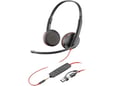 HP Žične slušalice Poly Blackwire 3225 USB-C 3.5mm