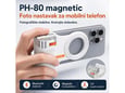 Foto nastavak za mobilni telefon PH-80 Magnetic crni