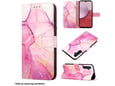 Maska za telefon Honor X7e Preklopna Marble