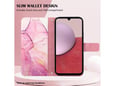 Maska za telefon Honor X7e Preklopna Marble
