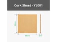 Bambu Lab Pribor za alate Cork Sheet materijal 2mm