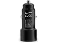 CHAMELEON avtomobilski polnilec IBD412-2C-60W-M, 60 W, PD, QC, 2x USB-C