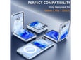 Maska za telefon Samsung Galaxy Z Flip 8 MagSafe Transparentna