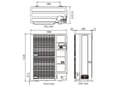 FUJITSU toplotna črpalka z bojlerjem split Super High Power, 17 kW, ( WGYK170DJ9 + WOYK170LJL )