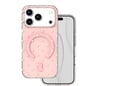 ONASI ovitek za TPU PolkaPop MagSafe iPhone 17 Pro/iPhone 18 Pro, roza