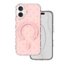 ONASI ovitek za TPU PolkaPop MagSafe iPhone 17, roza