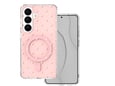 ONASI ovitek za TPU PolkaPop MagSafe Samsung Galaxy S26 5G, roza