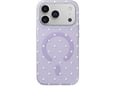 ONASI ovitek za TPU PolkaPop MagSafe iPhone 17 Pro Max / iPhone 18 Pro Max, vijola