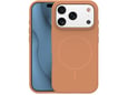ONASI ovitek za silikonski MagColor Pure Case MagSafe iPhone 17 Pro, karamel