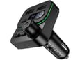 BOROFONE BC61 Ocean FM Bluetooth oddajnik MP3, 2× USB + USB-C PD 45W, črn