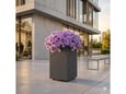 Prosperplast Saksija Sierra Square High Beton Effect DSIH400E