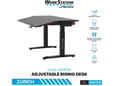 Fantech Gaming sto DW314 Zurich podesivi ergonomski Magnetic Desk crni