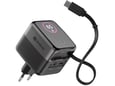 SANDBERG polnilec 441-74, 65 W, PD, GaN, USB-C, USB-A
