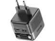 SANDBERG polnilec 441-74, 65 W, PD, GaN, USB-C, USB-A