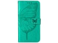 Chameleon Samsung Galaxy A34 5G - Preklopna torbica (WLGO-Butterfly) - turkizna