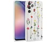 ONASI silikonski ovitek Liquid Pomlad za Samsung Galaxy A54, bela