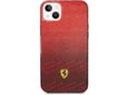 FERRARI silikonski ovitek Scuderia za iPhone 14 Plus, rdeča, FEHCP14MEAOR