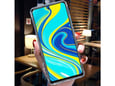 ONASI silikonski ovitek Sparkle za Samsung Galaxy A54, črna