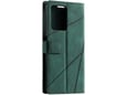 Chameleon Xiaomi Poco X5 Pro - Preklopna torbica (WLGO-Lines) - zelena