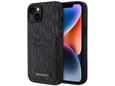 KARL LAGERFELD ovitek Saffiano Monogram za iPhone 14, KLHCP14SSAKLHPPK