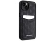 KARL LAGERFELD ovitek Saffiano Monogram za iPhone 14, KLHCP14SSAKLHPPK