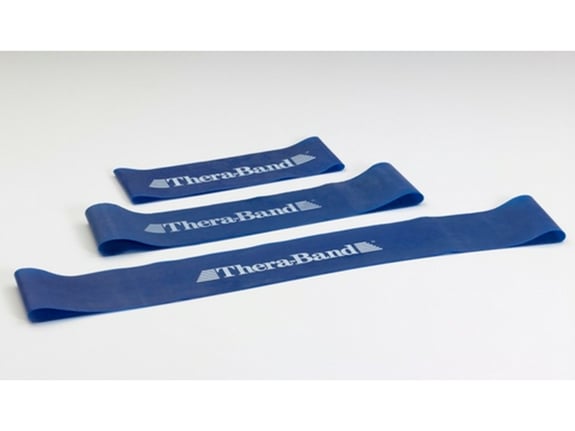 THERA-BAND elastični trak z zanko TB 20841 30.5cm težak, modra