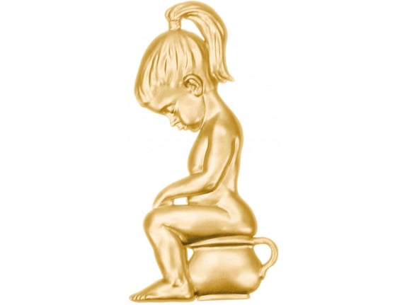 Ridder Oznaka za ženski toalet gold 13520124