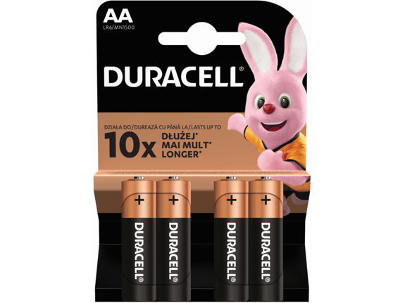 DURACELL baterija BASIC AA / K4 (MN1500 :: LR6)