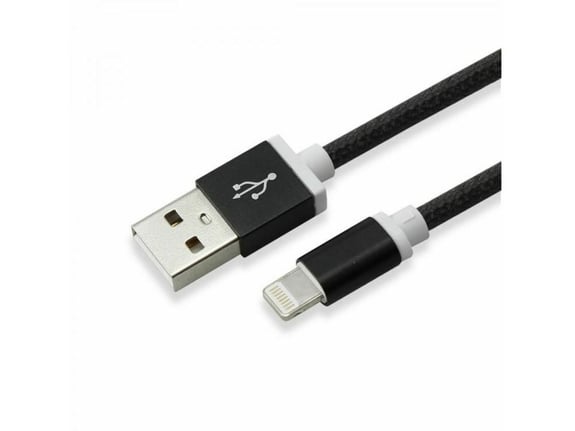 SBOX Kabel Apple USB/Lightning 1,5m črn SBOX IPH7-B