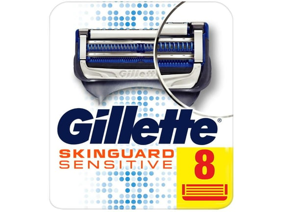 GILLETTE nadomestni nastavki SkinGuard Sensitive 8 kos 7702018486618