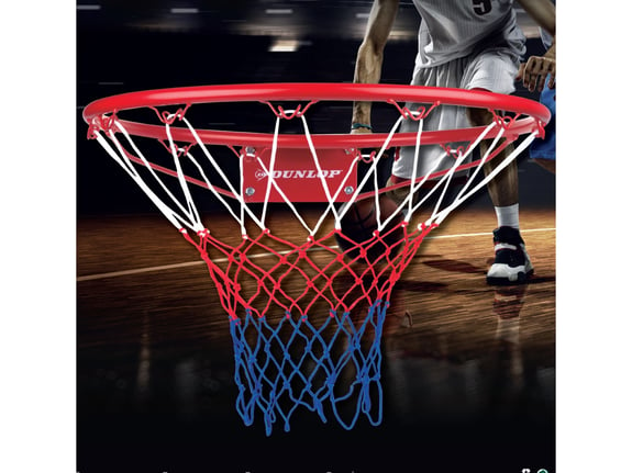 Dunlop Metalni obruč za košarku sa mrežicom 34568