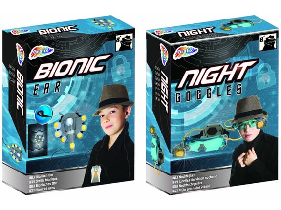 Grafix Grafix Špijunska oprema Bionic Ear/Metal Detector/Night Goggles SPY3AS/A/2; SPY3AS/A/BE