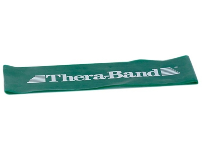 THERA-BAND elastični trak z zanko TB 20830, 20.5cm, srednji, zelen