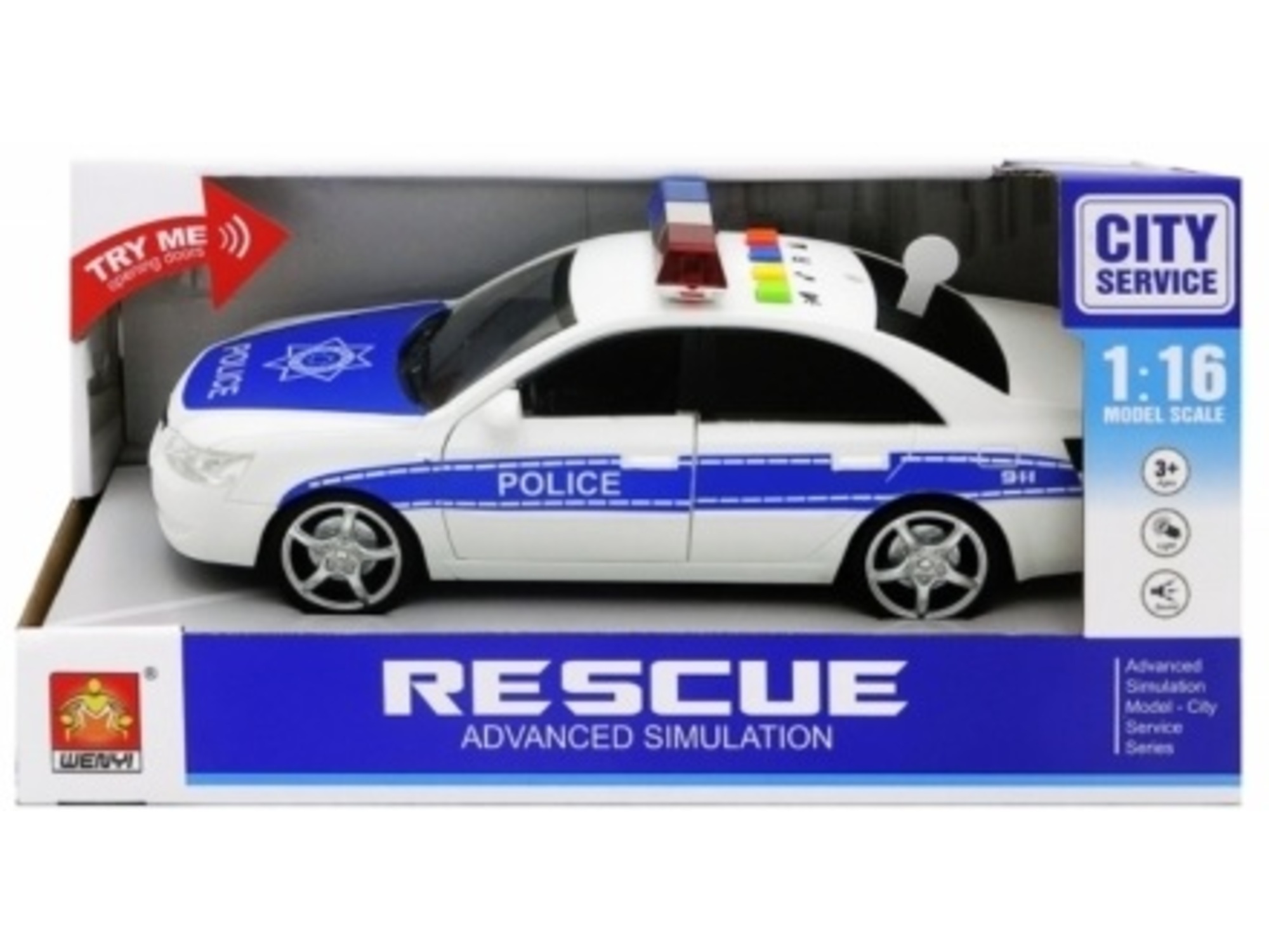 Merx Auto policijski sa zvukom i svetlom WY560A/MX0181853
