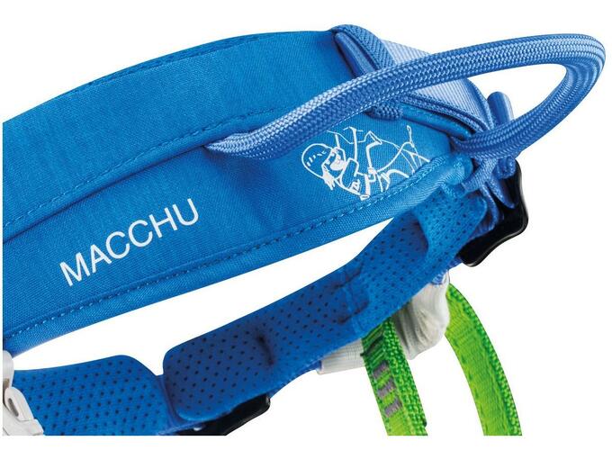 PETZL nastavljiv plezalni pas za otroke MACCHU C015AA00, modra