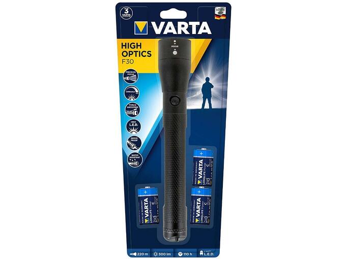 VARTA baterijska svetilka HIGH OPTICS F30 18812101421