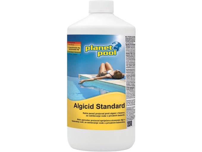 PLANET POOL sredstvo za zatiranje alg v bazenski vodi Algicid standard 1 lit 1312