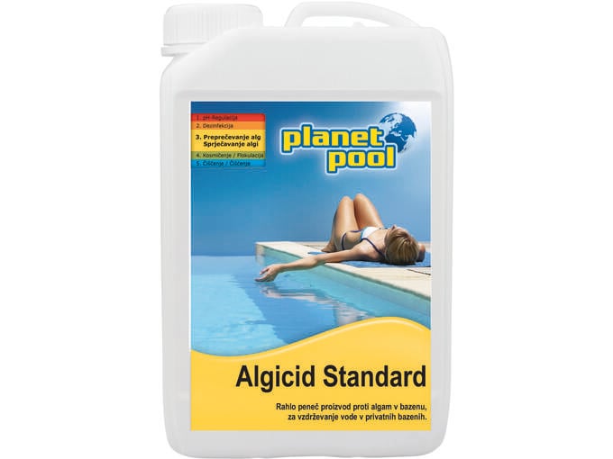 PLANET POOL sredstvo za zatiranje alg v bazenski vodi Algicid standard 3 lit 1326