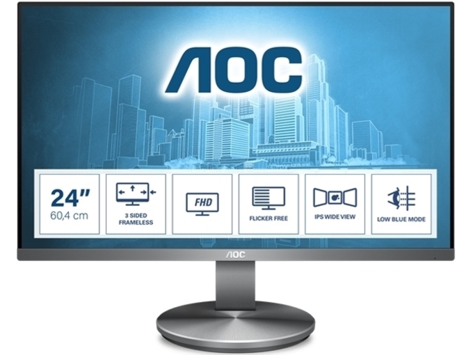 AOC LED monitor AOC I2490VXQ/BT (23.8 FHD IPS/3FL) Value-line