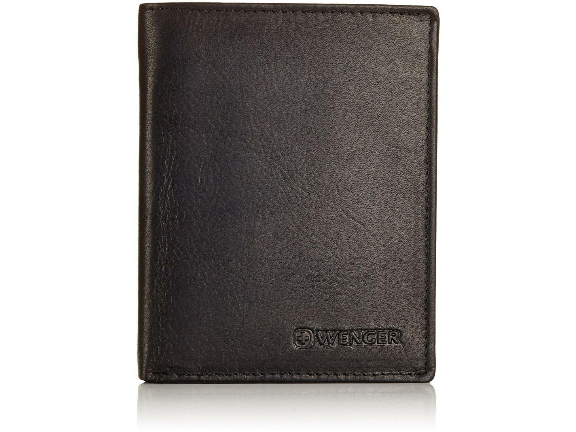 WENGER denarnica W7-01BK pokončna črna