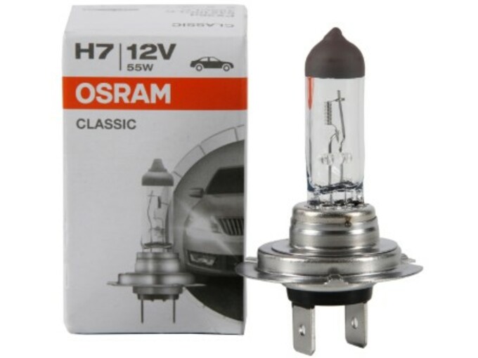 OSRAM 12V Žarnica Osram 64210CLC 12V 55W H7 PX26d 