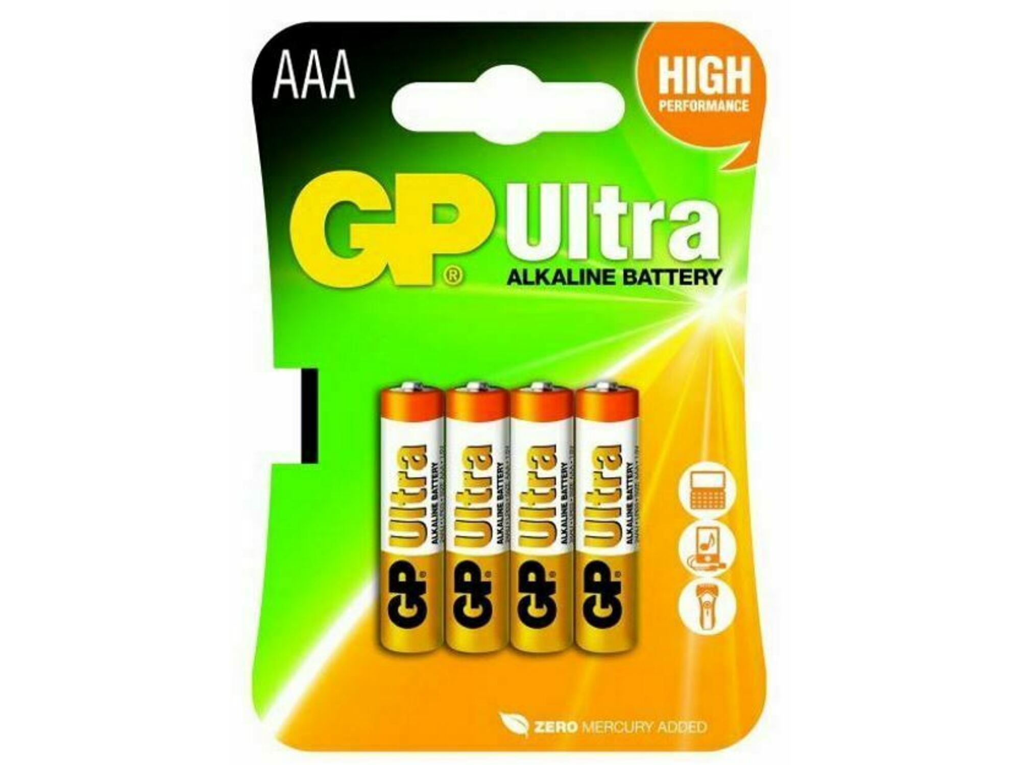 GP Baterija alkalna AAA 4kom ULTRA GP 3/Z2220U