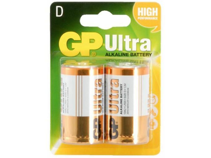 GP Baterija alkalna tip-D GP13a 2 kom GP Ultra 3/Z2250